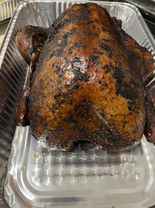 Whole Smoked Jerk Turkey